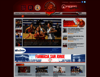 basquetrosario.com.ar screenshot