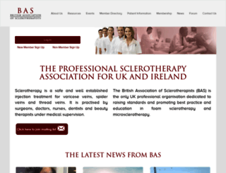 bassclerotherapy.com screenshot