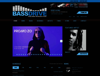 bassdrive.com screenshot