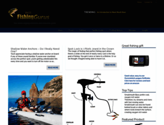 bassfishing-gurus.com screenshot