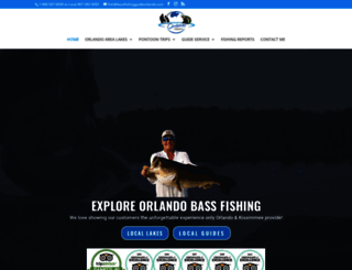 bassfishingguideorlando.com screenshot