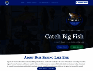 bassfishinglakeerie.com screenshot