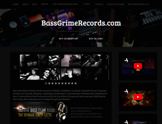 bassgrimerecords.com screenshot