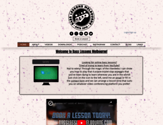basslessonsmelbourne.com screenshot