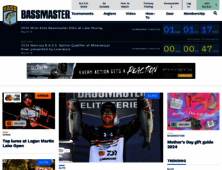 bassmaster.com screenshot