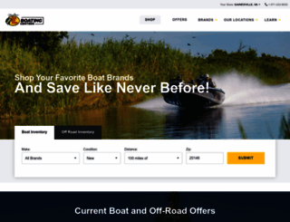 bassproboatingcenters.com screenshot