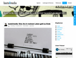 basta-blog.de screenshot