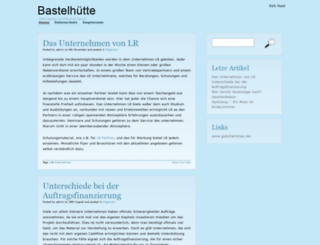 bastelhuette.de screenshot