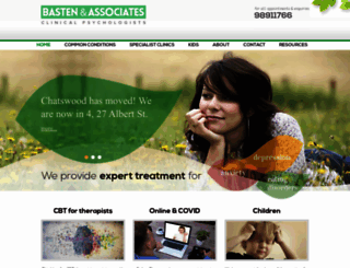 bastenpsychology.com.au screenshot