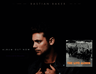 bastianbaker.com screenshot