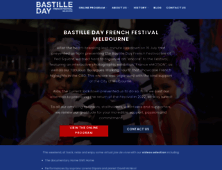 bastilledaymelbourne.com screenshot