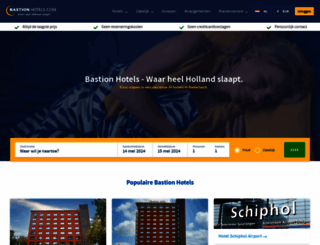 bastionhotels.nl screenshot