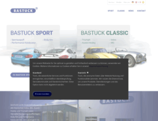 bastuck.com screenshot