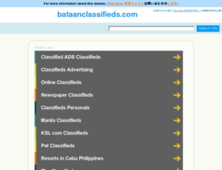 bataanclassifieds.com screenshot