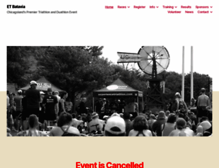 bataviatriathlon.org screenshot