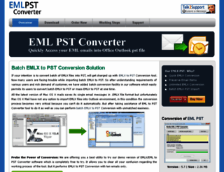 batch-emlx-to-pst.emlpst.net screenshot