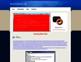 batchmaker.weebly.com screenshot