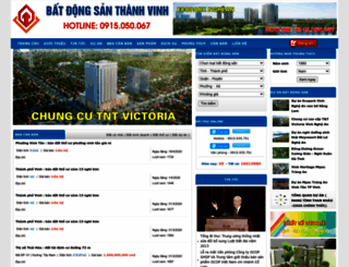 batdongsanthanhvinh.com screenshot