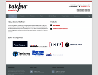 bateleur.co.za screenshot