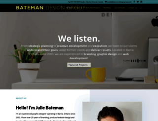 batemandesigngroup.com screenshot