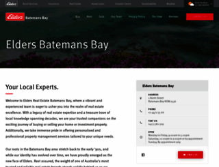 batemansbay.eldersrealestate.com.au screenshot