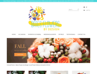 batesflowersbydzyne.com screenshot