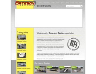 batesontrailers.com screenshot