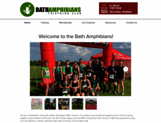 bathamphibians.co.uk screenshot
