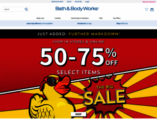 bathandbodyworks.com.eg screenshot