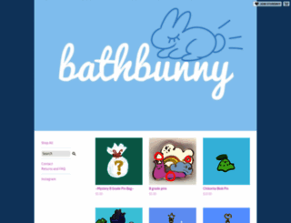 bathbunny.storenvy.com screenshot