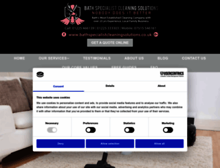 bathdomesticcleaning.co.uk screenshot