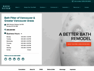 bathfittervancouverisl.com screenshot