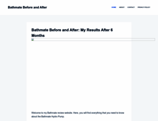 bathmatebeforeandafter.com screenshot