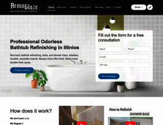 bathrefinishingchicago.com screenshot