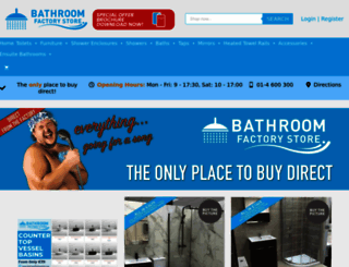 bathroomfactorystore.com screenshot