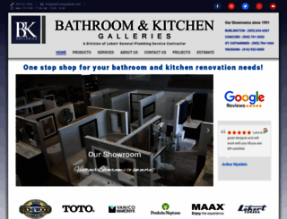 bathroomgalleries.com screenshot