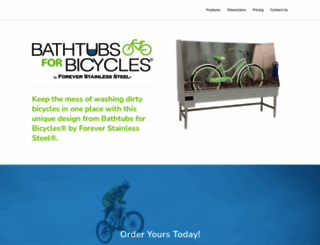 bathtubsforbicycles.com screenshot