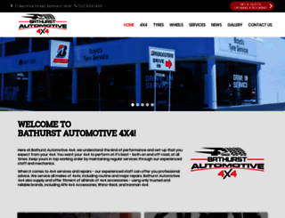 bathurstautomotive4x4.com.au screenshot