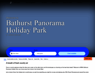 bathurstholidaypark.com.au screenshot