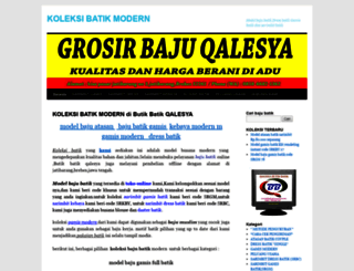 batikbutikqalesya.wordpress.com screenshot