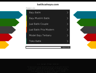 batikcahaya.com screenshot