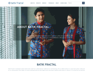 batikfractal.com screenshot