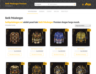 batikpekalongan.net screenshot