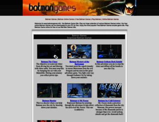 batmangames.info screenshot