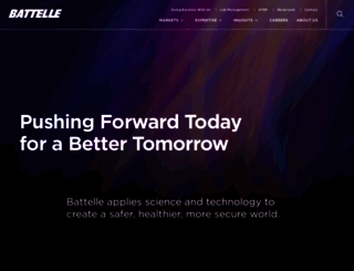 battelle.org screenshot
