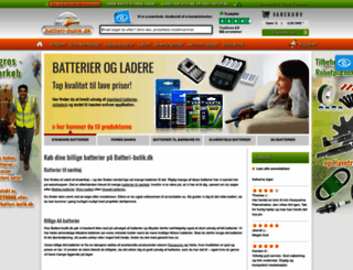 batteri-butik.dk screenshot