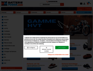 batteriepower.com screenshot