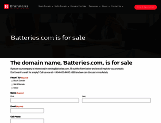 batteries.com screenshot