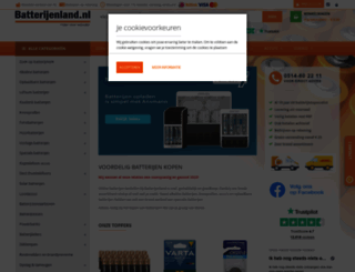 batterijenland.nl screenshot