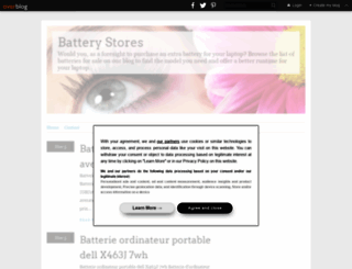 battery-stores.over-blog.com screenshot